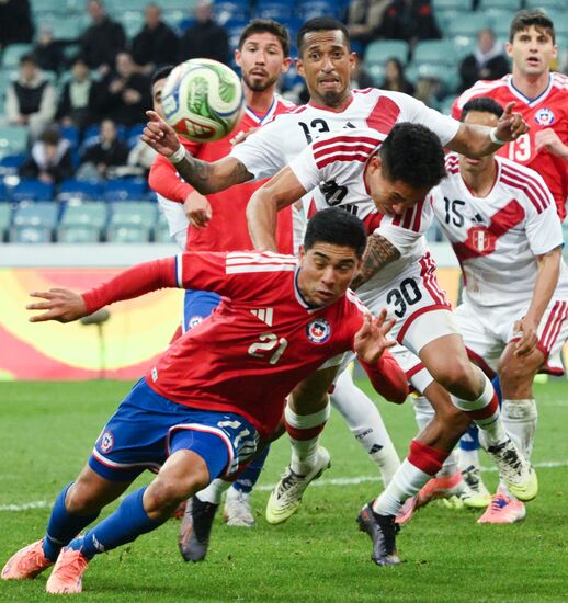 Russia Soccer Friendly Chile - Peru
