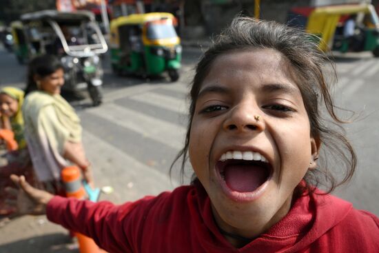 India Delhi Daily Life