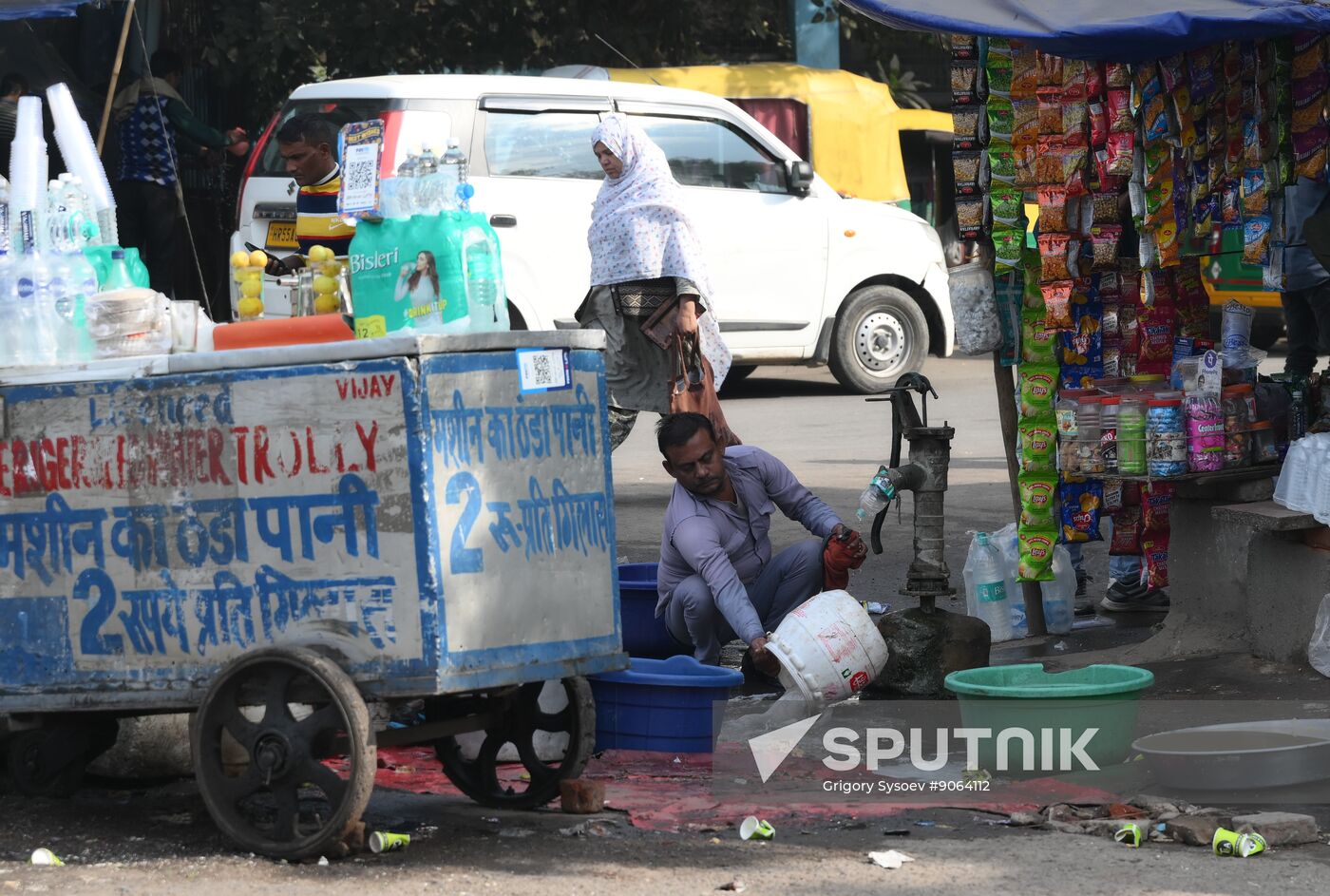 India Delhi Daily Life