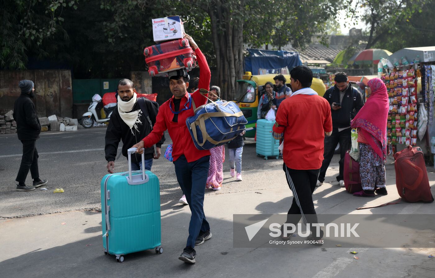 India Delhi Daily Life