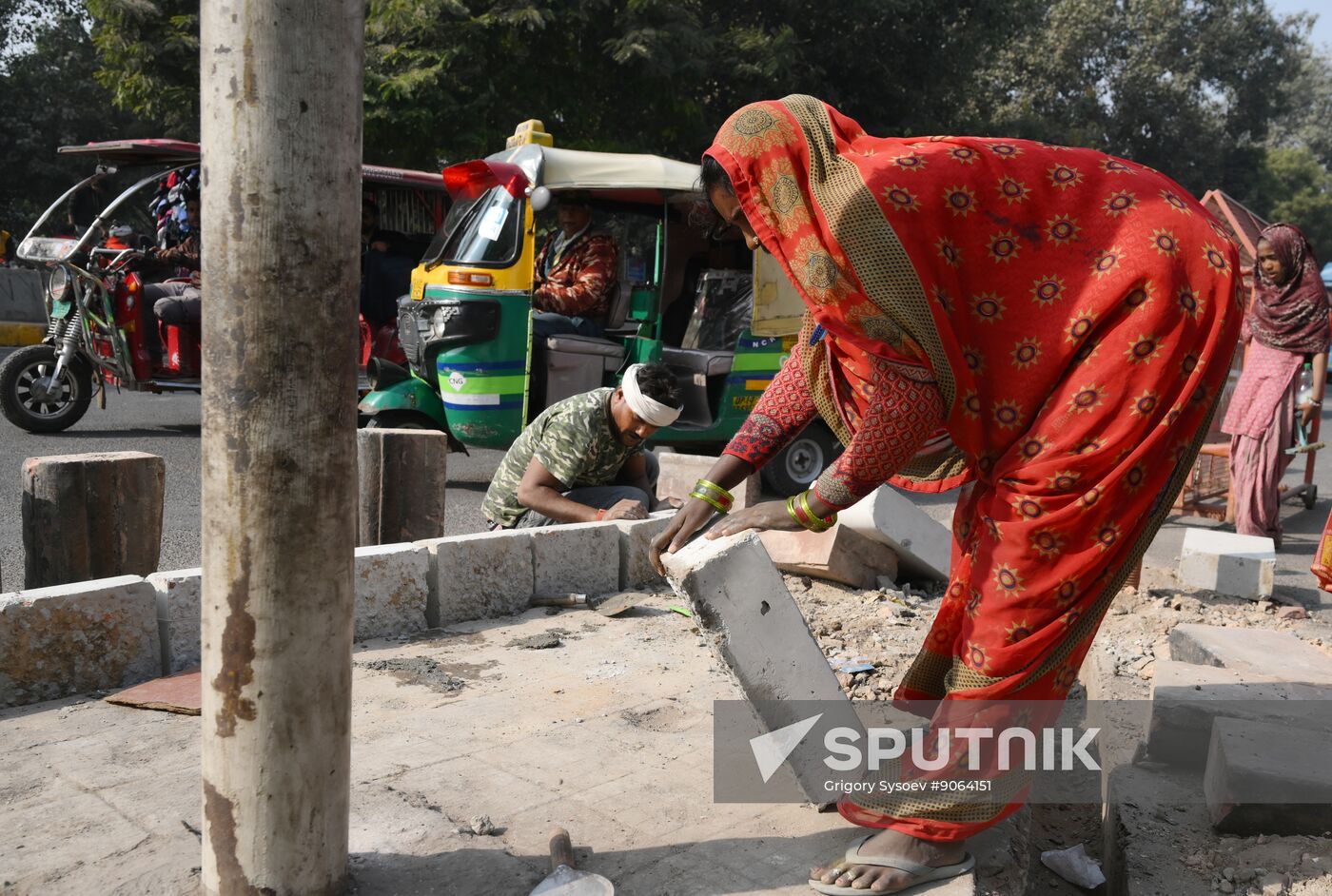 India Delhi Daily Life