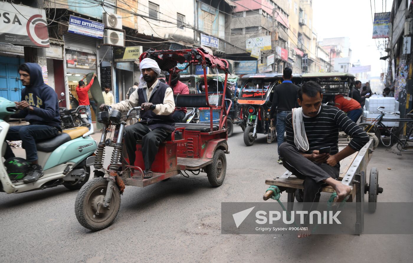 India Delhi Daily Life