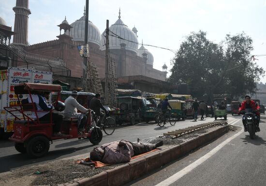 India Delhi Daily Life