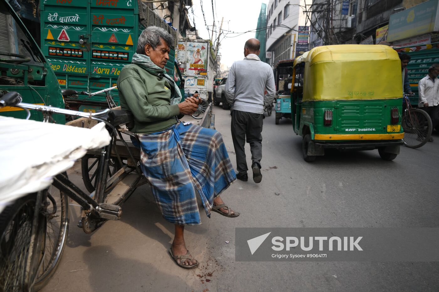 India Delhi Daily Life