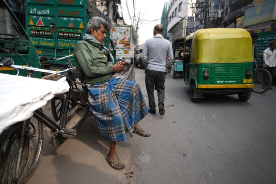 India Delhi Daily Life