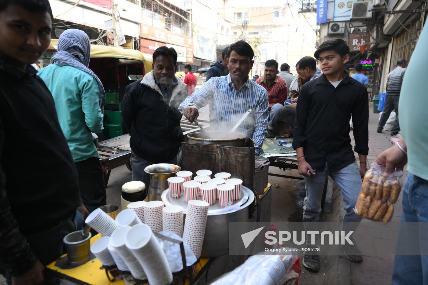 India Delhi Daily Life