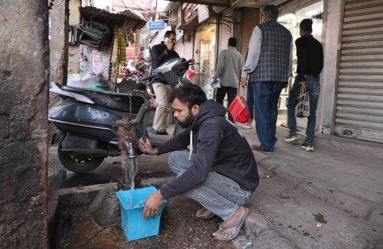 India Delhi Daily Life