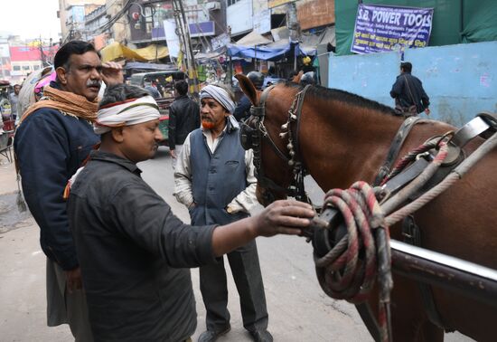 India Delhi Daily Life