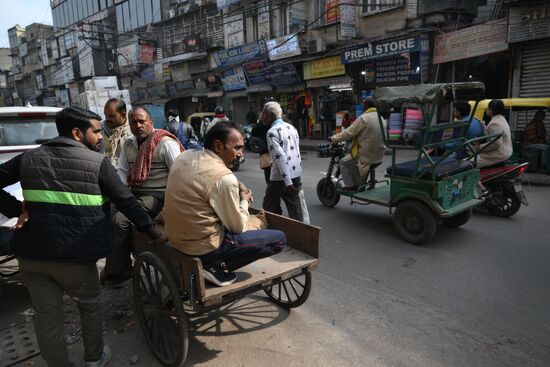 India Delhi Daily Life