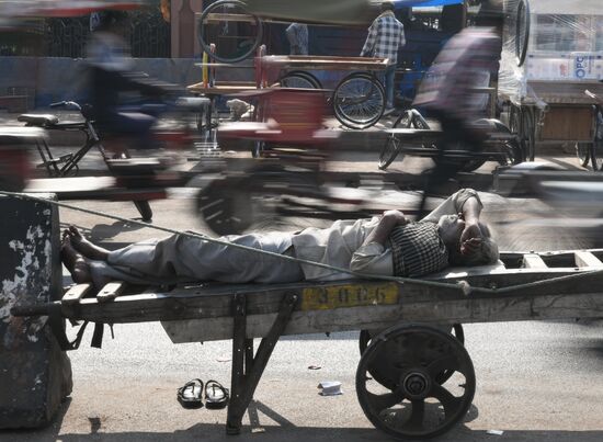 India Delhi Daily Life