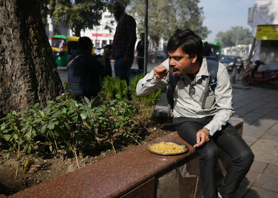 India Delhi Daily Life