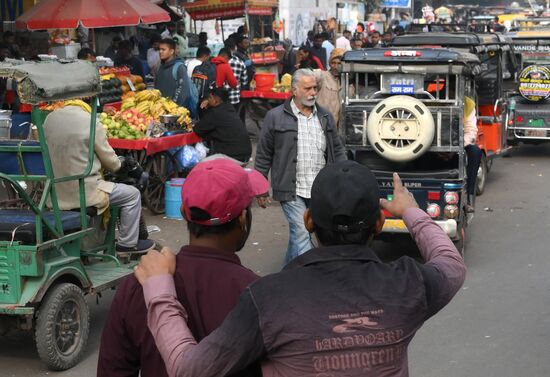 India Delhi Daily Life