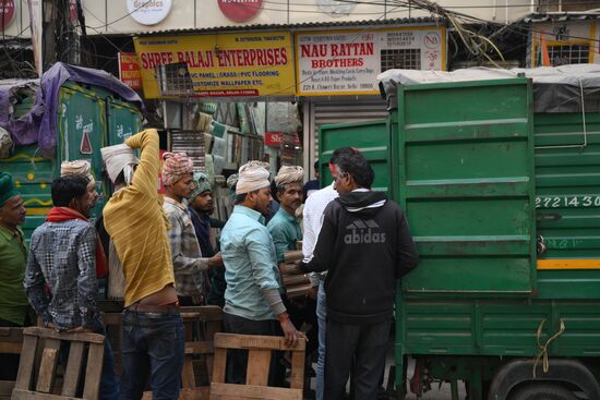 India Delhi Daily Life