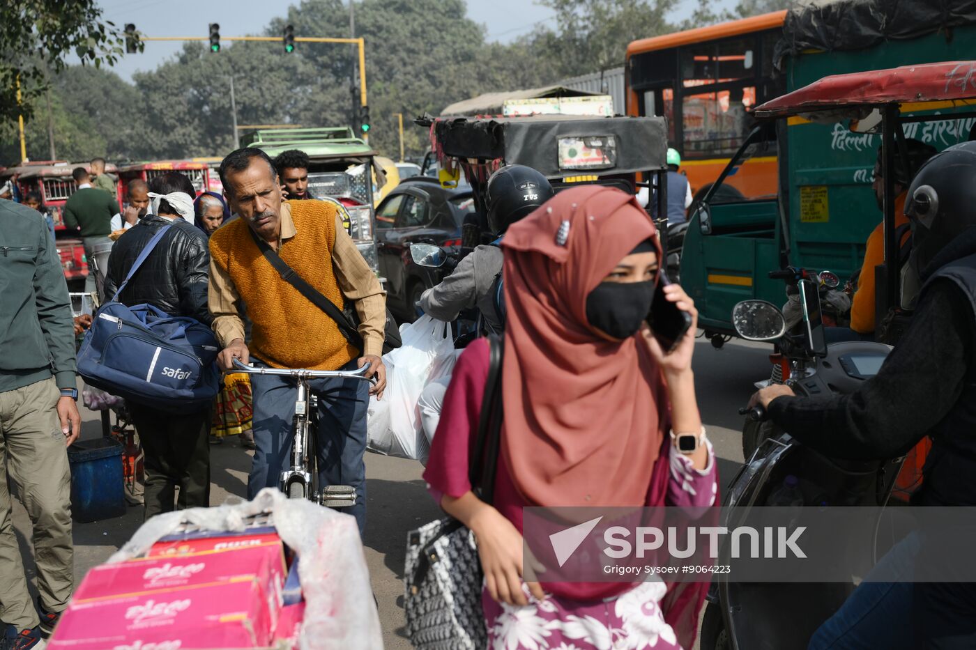 India Delhi Daily Life
