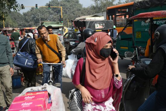 India Delhi Daily Life