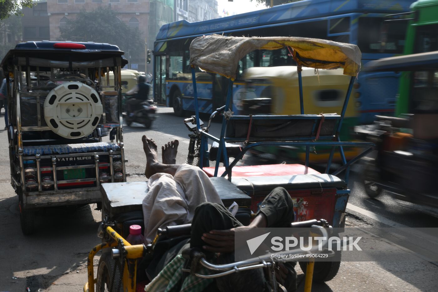 India Delhi Daily Life