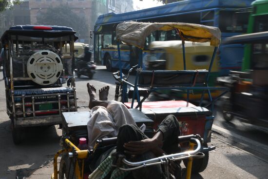 India Delhi Daily Life