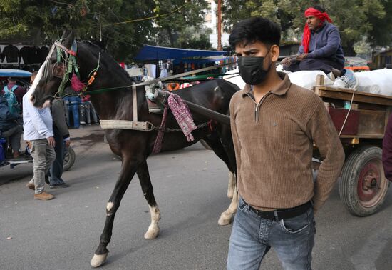 India Delhi Daily Life