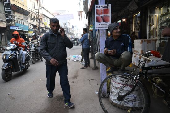 India Delhi Daily Life