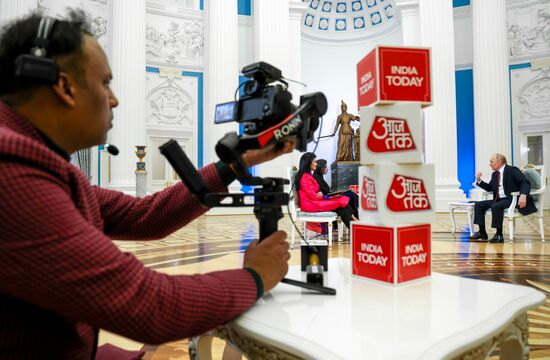 Russia India Putin Interview