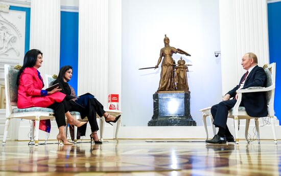 Russia India Putin Interview