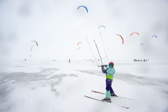 Russia Snowkiting