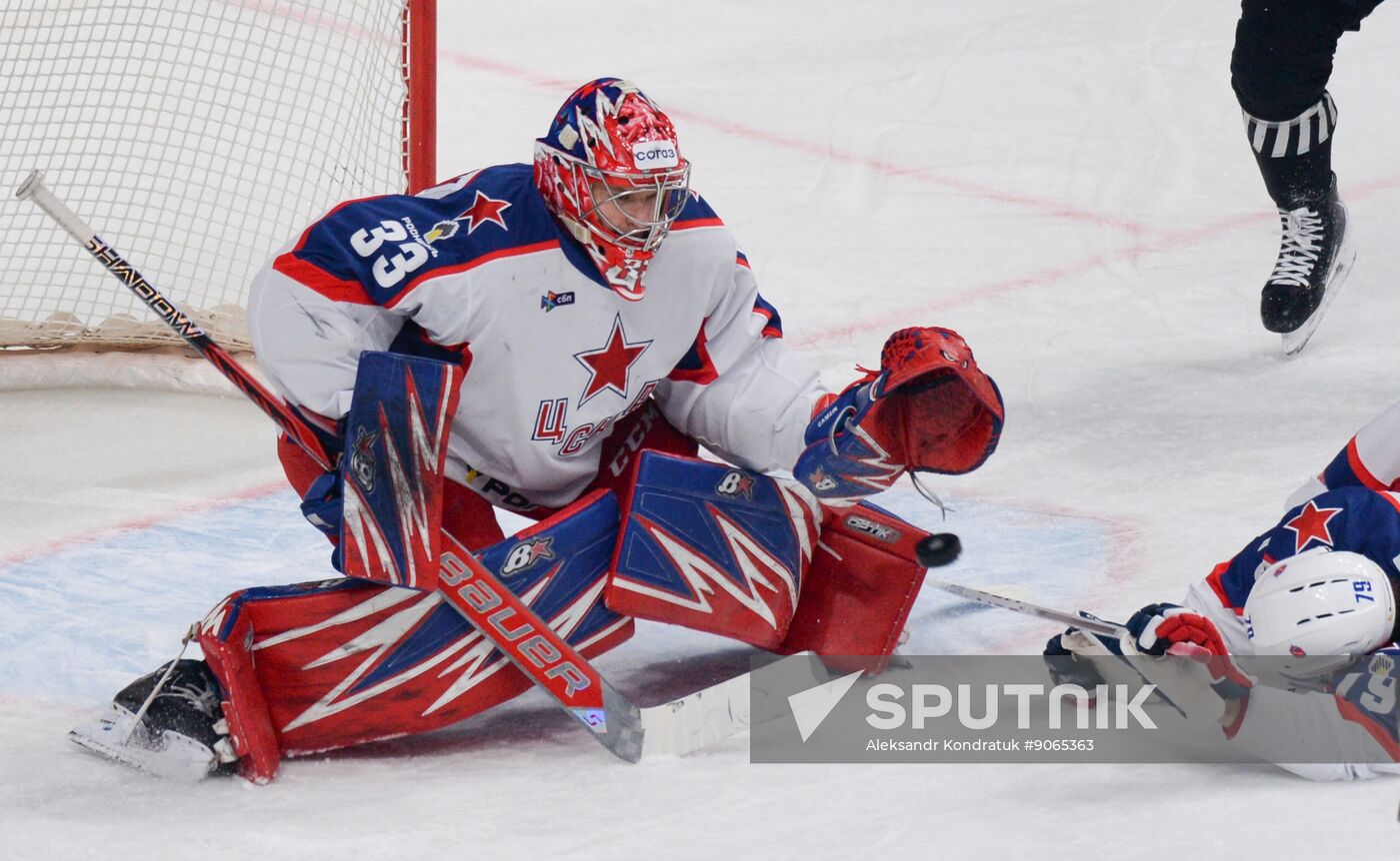 Russia Ice Hockey Kontinental League Traktor - CSKA