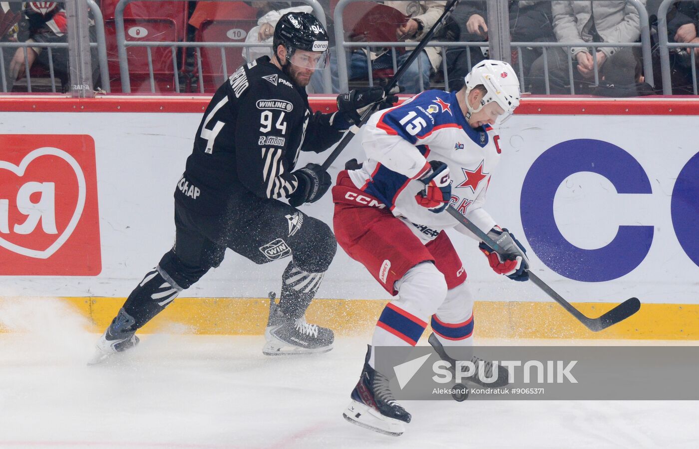 Russia Ice Hockey Kontinental League Traktor - CSKA