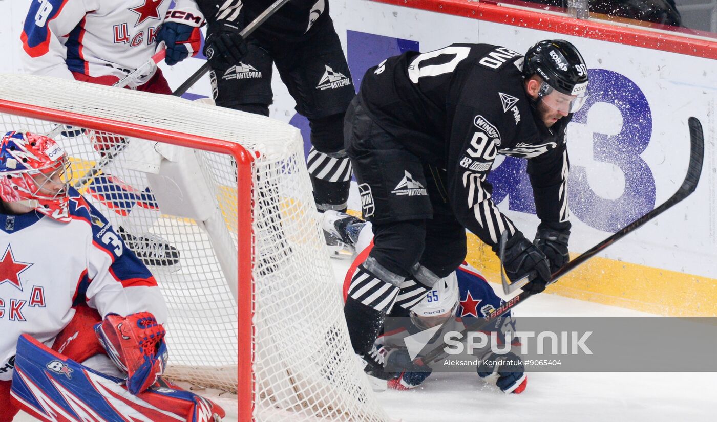 Russia Ice Hockey Kontinental League Traktor - CSKA