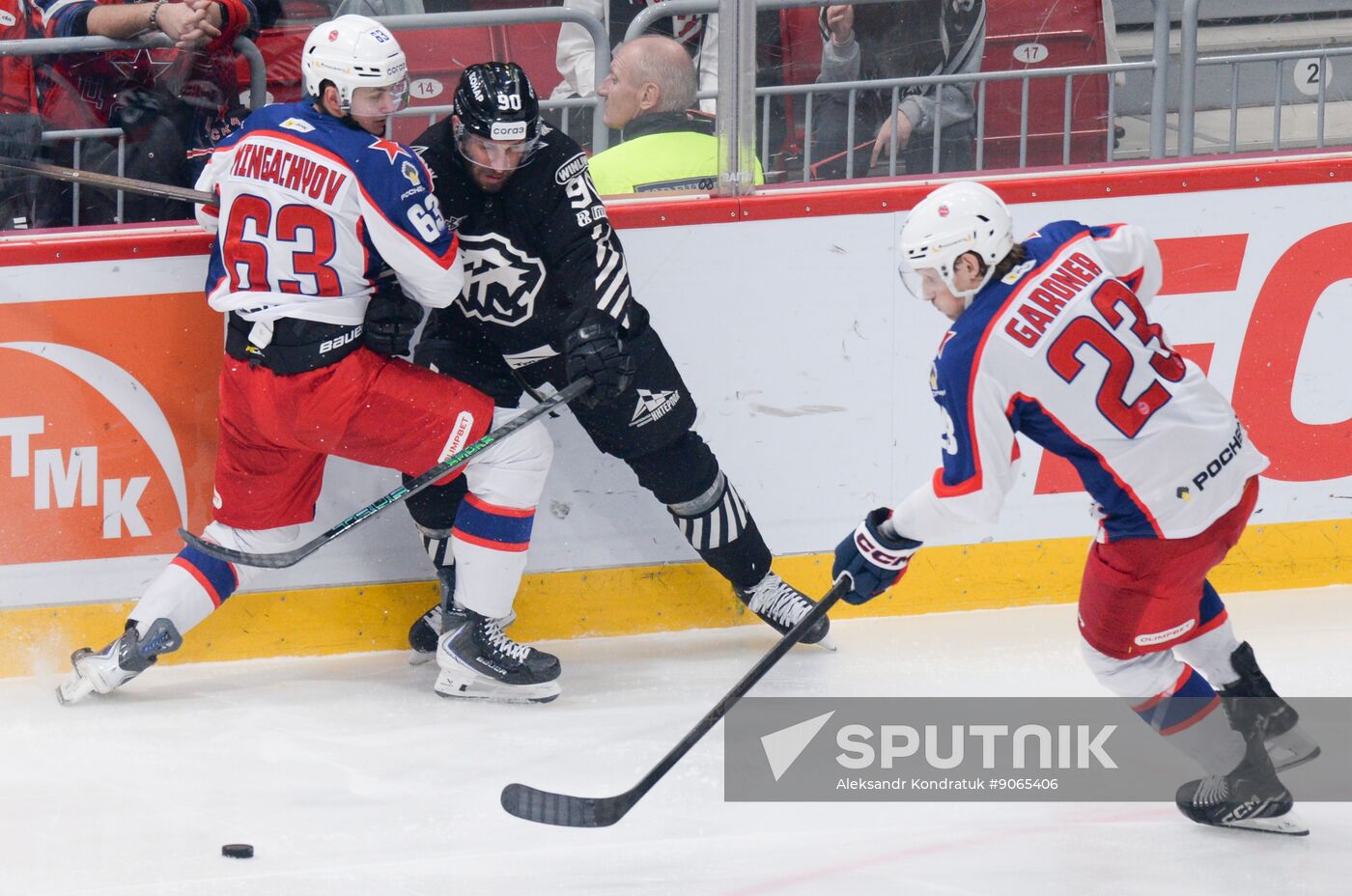 Russia Ice Hockey Kontinental League Traktor - CSKA