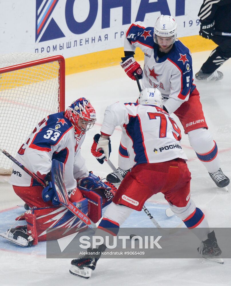 Russia Ice Hockey Kontinental League Traktor - CSKA