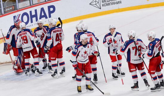 Russia Ice Hockey Kontinental League Traktor - CSKA