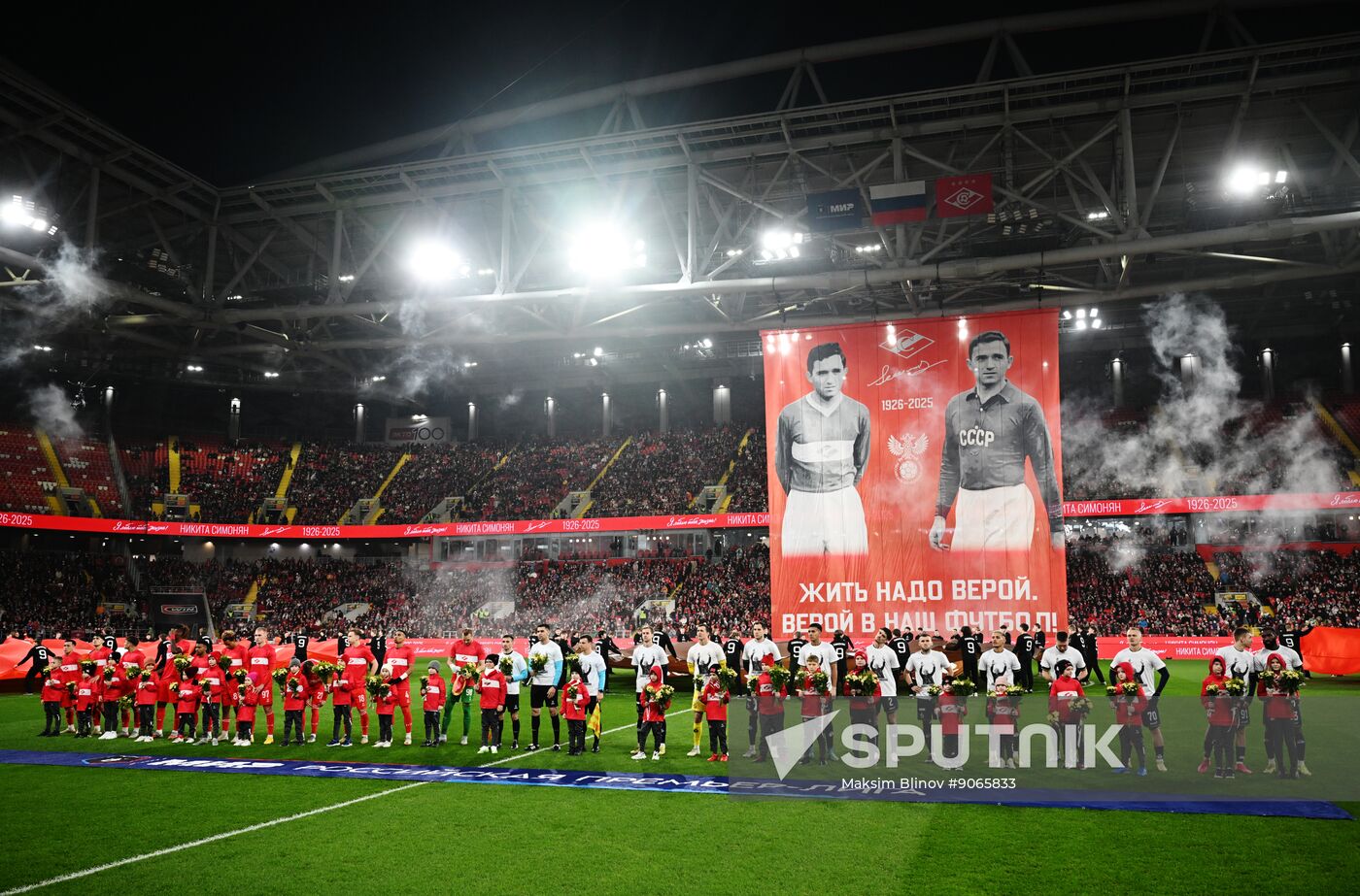 Russia Soccer Premier-League Spartak - Dynamo