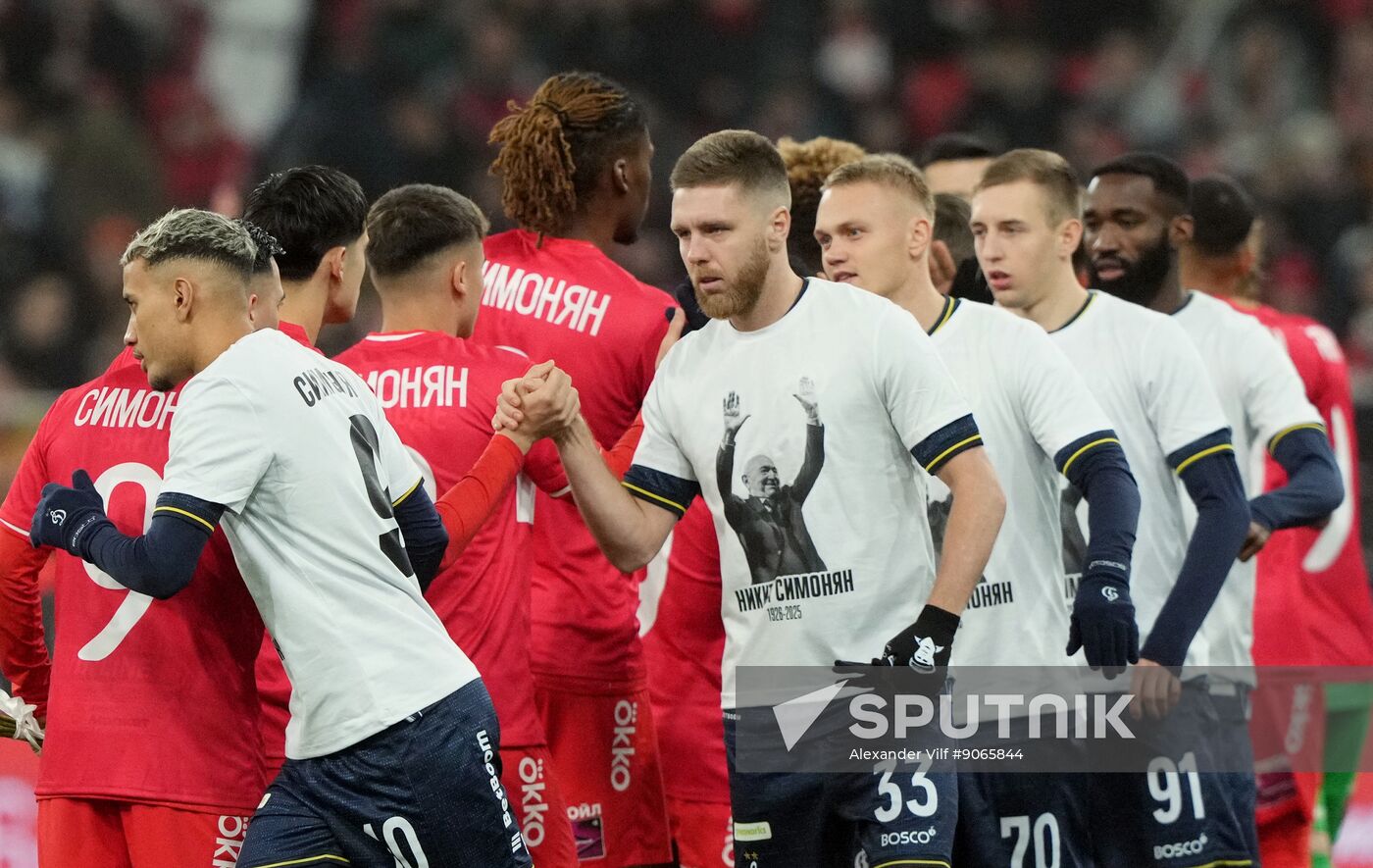 Russia Soccer Premier-League Spartak - Dynamo