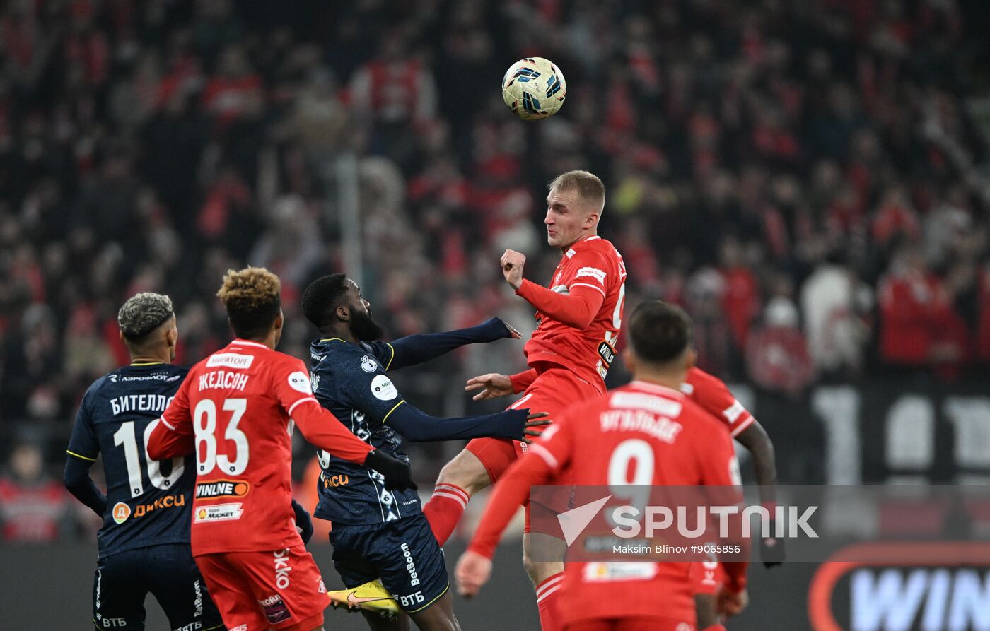 Russia Soccer Premier-League Spartak - Dynamo