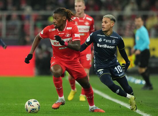 Russia Soccer Premier-League Spartak - Dynamo