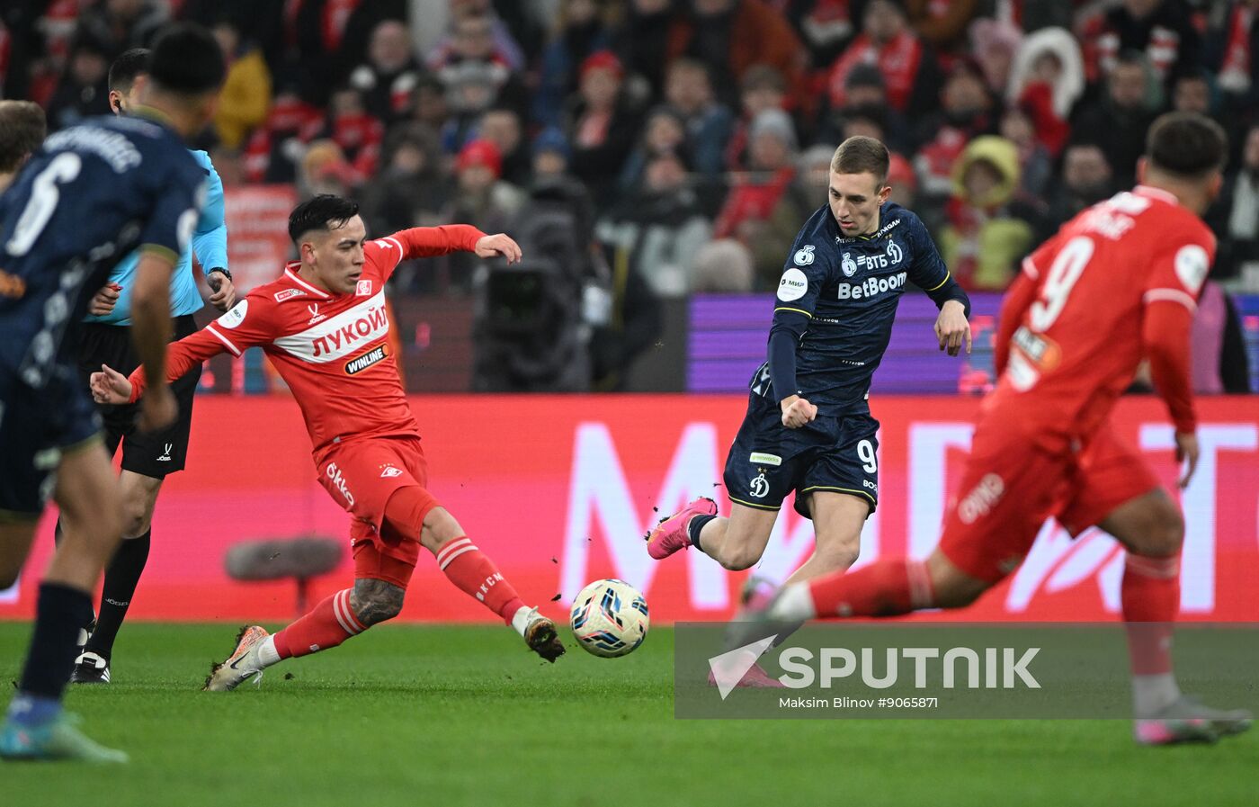 Russia Soccer Premier-League Spartak - Dynamo
