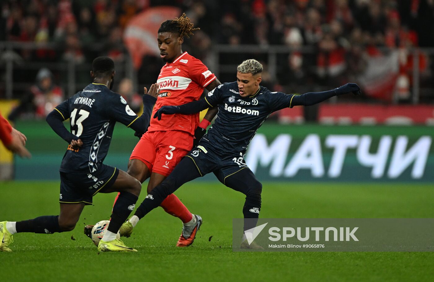 Russia Soccer Premier-League Spartak - Dynamo