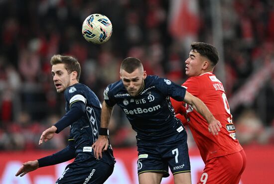 Russia Soccer Premier-League Spartak - Dynamo