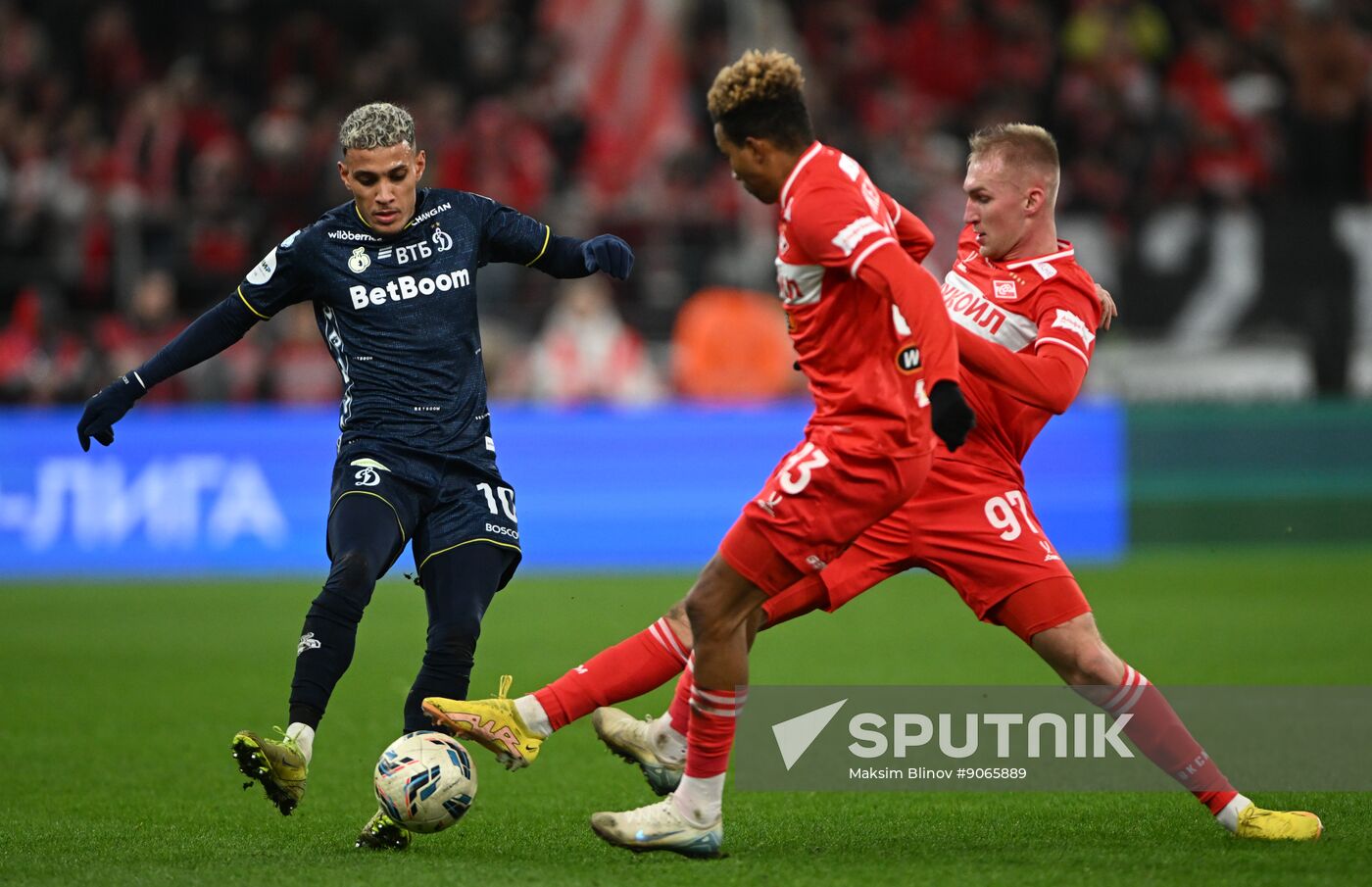 Russia Soccer Premier-League Spartak - Dynamo