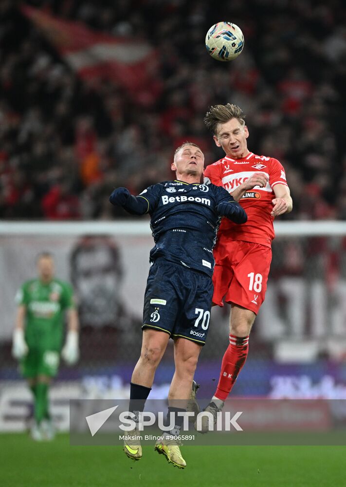 Russia Soccer Premier-League Spartak - Dynamo