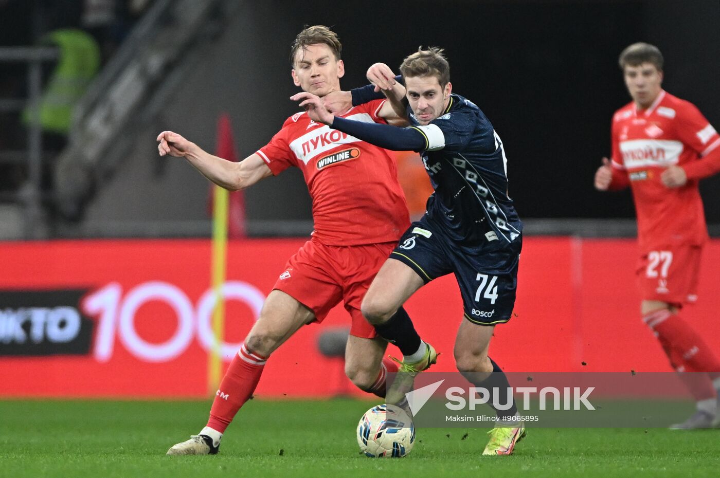 Russia Soccer Premier-League Spartak - Dynamo