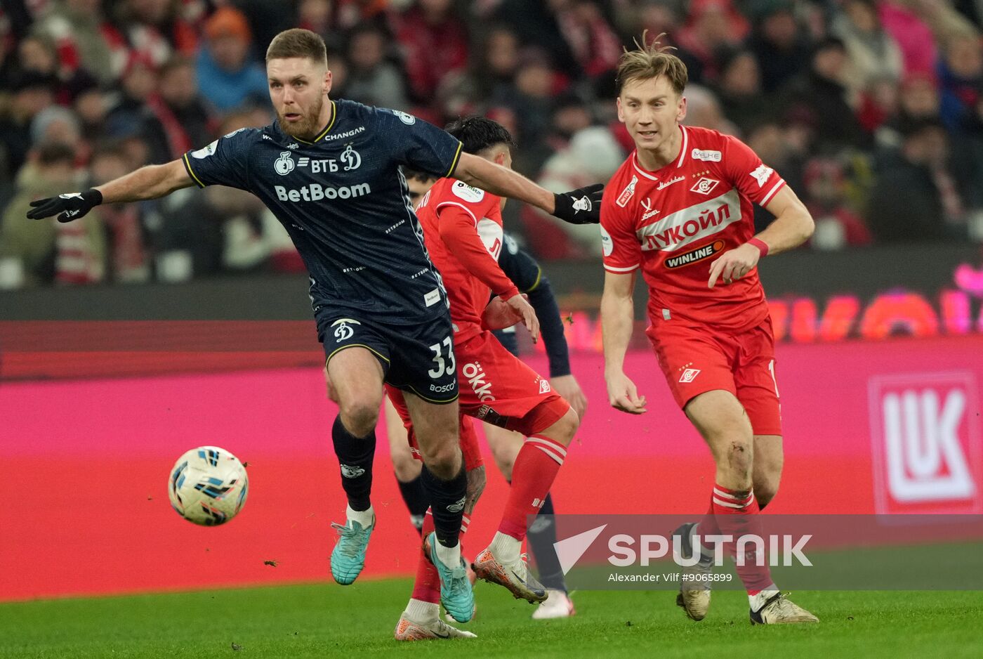 Russia Soccer Premier-League Spartak - Dynamo