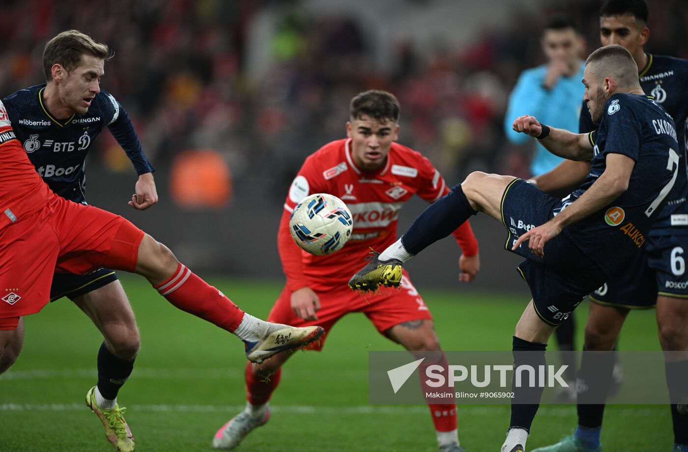 Russia Soccer Premier-League Spartak - Dynamo