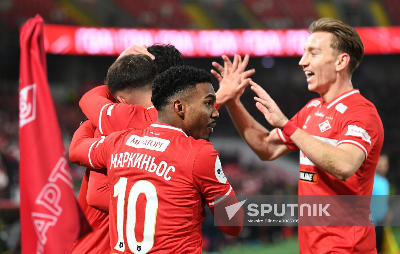 Russia Soccer Premier-League Spartak - Dynamo