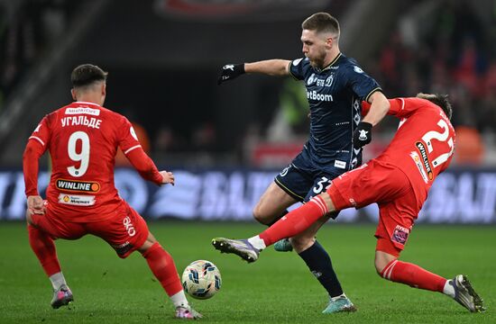 Russia Soccer Premier-League Spartak - Dynamo