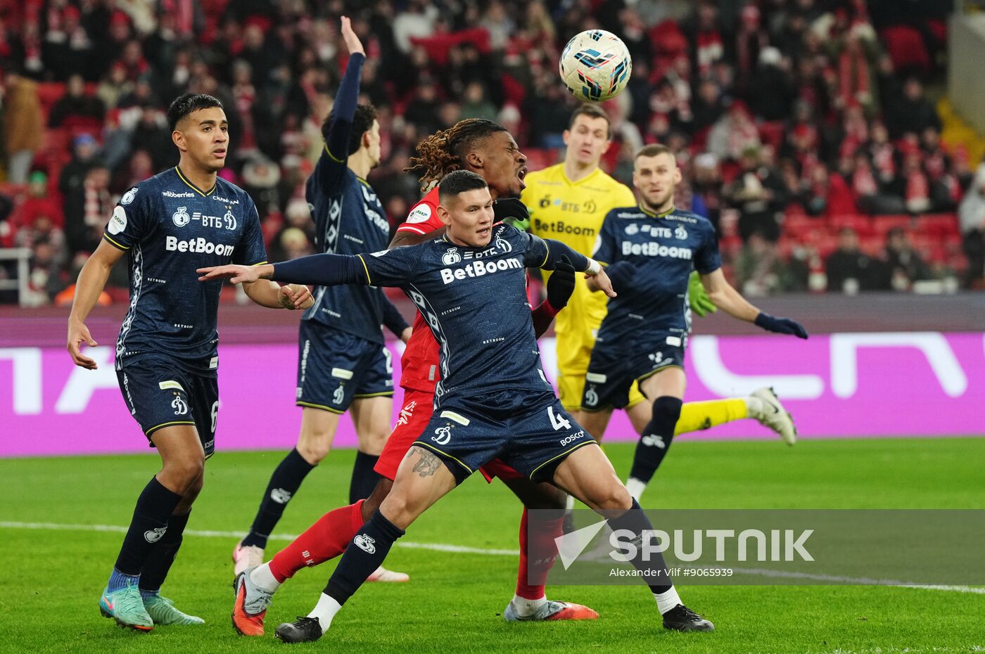 Russia Soccer Premier-League Spartak - Dynamo