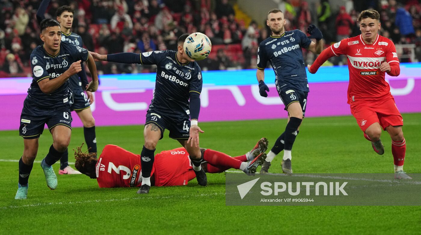 Russia Soccer Premier-League Spartak - Dynamo