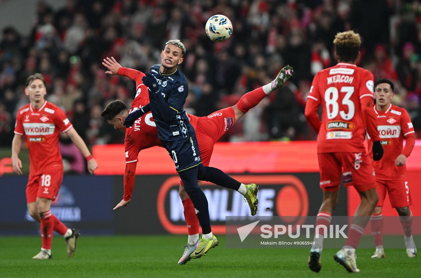 Russia Soccer Premier-League Spartak - Dynamo