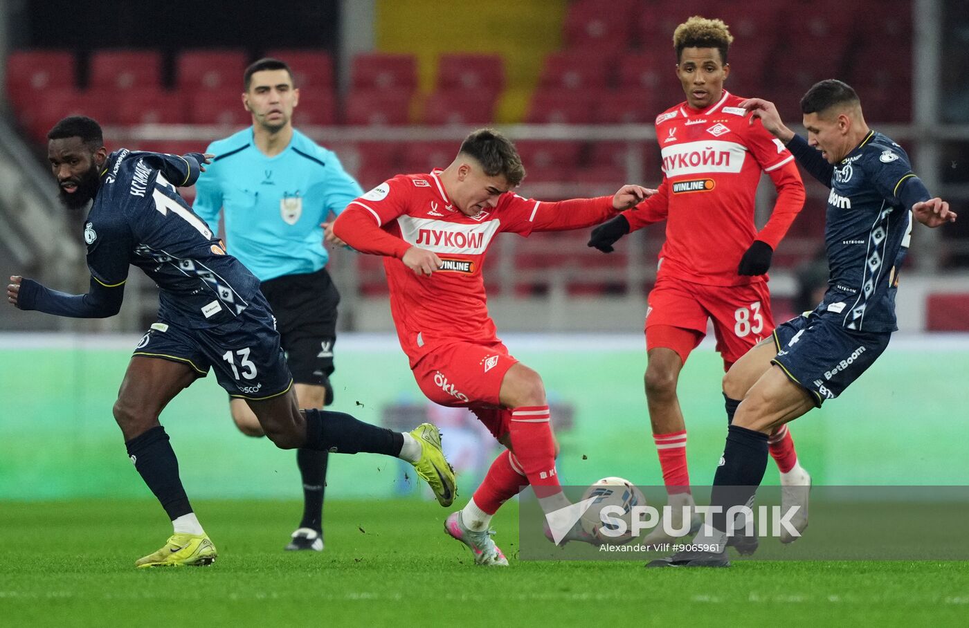 Russia Soccer Premier-League Spartak - Dynamo